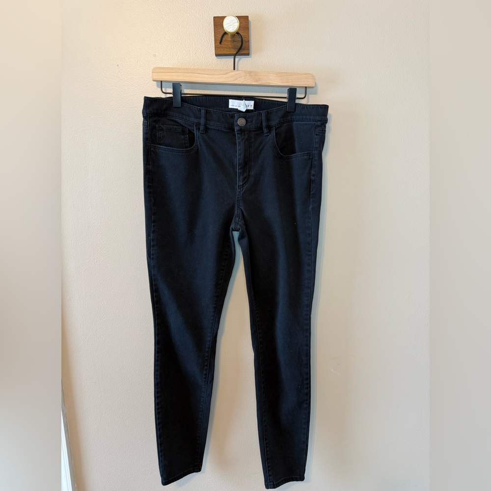 LOFT Women's Dark Blue Skinny Jeans